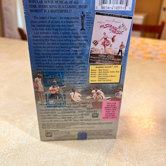 The Sound of Music VHS - 2 Tape Boxed Set - Factory Sealed - Picture 2 of 3